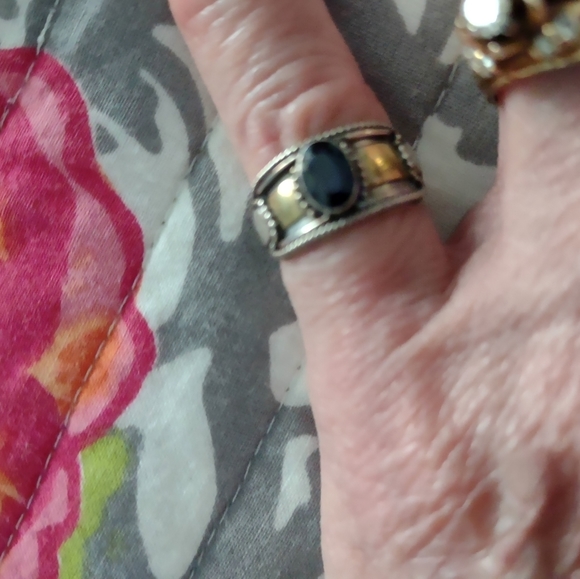 Jewelry Multi Metal Sapphire Ring Poshmark